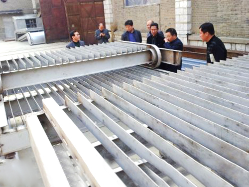 客户来厂验收产品